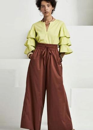 Юбка брюки на резинке maison scotch scotch&soda хлопок