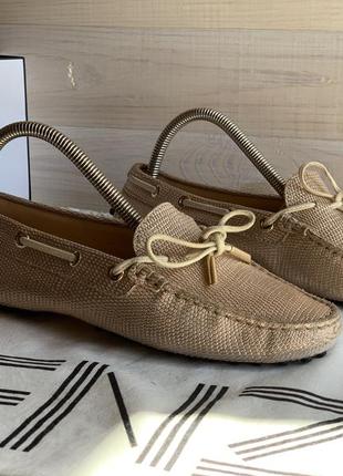 Tod’s оригинал  мокасины