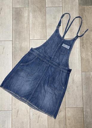 Джинсовый сарафан,джинсовая юбка(5)