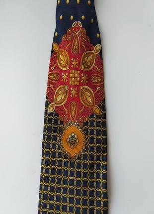 Краватка giovanni prato вінтаж шовк3 фото