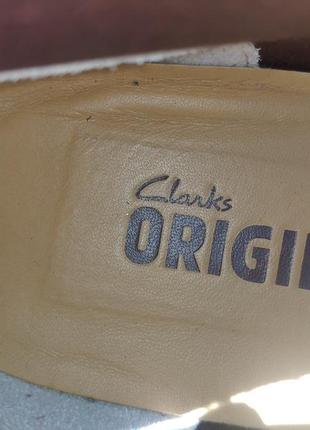 Чоловічі шкіряні дезерти, черевики clarks originals5 фото