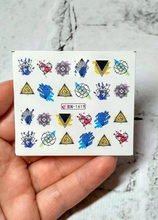 Слайдеры для ногтей, наклейки для маникюра