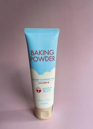 Etude house baking powder bb deep cleansing foam1 фото