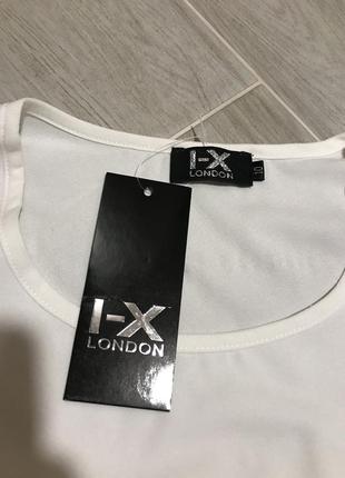 Нова стильна блуза зі шнурівками l-x london4 фото