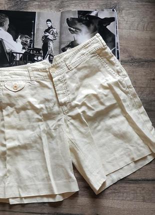 Шикарные льняные шорты ralph lauren! оригинал!