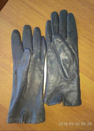 Шкіряні натуральні рукавички3 фото