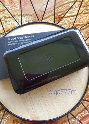 Kiko milano пустая палитра для теней с зеркалом и аппликатором shade selection 03...