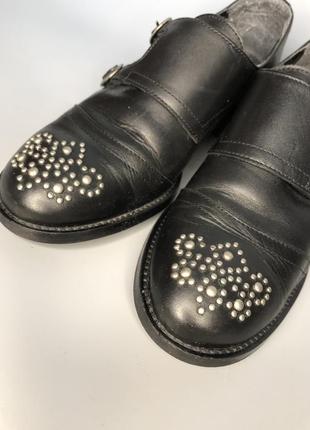 Patrizia dini кожаные классические туфли лоферы ремешки монки оксфорды rundholz10 фото