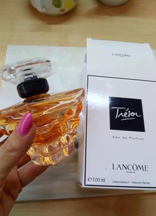 Скидка!!  lancome tresor, 100 мл.  парфюмированная вода1 фото