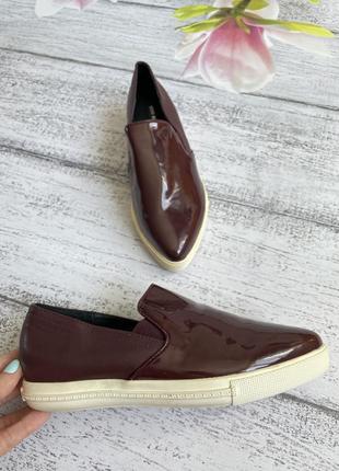 Крутые туфли лоферы мокасины балетки  слипоны vero moda размер 36{23,5см стелька