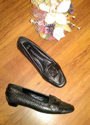 Шкіряні туфлі, балетки k&s 37.5р