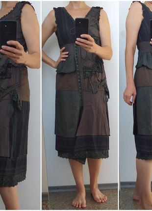 Дизайнерское эксклюзивное винтажное платье сарафан aaayal9 фото