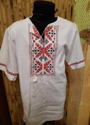 Рубашка вышиванка, трикотаж