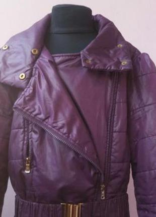 Фиолетовое пальто2 фото