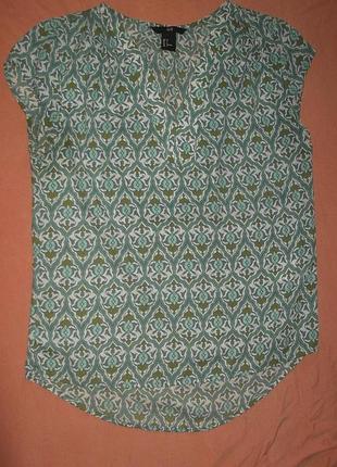 Легка блузка в принт