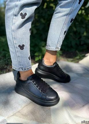 Кроссовки кеды натуральная кожа