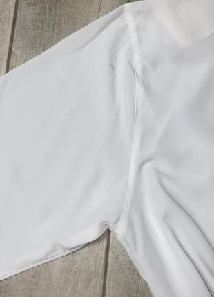 Винтажная белая блузка ,ажурный воротник,акцентный воротник(5)5 фото