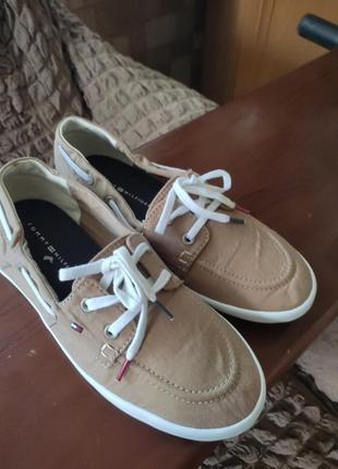 Мокасины tommy hilfiger оригинал! 36, 37 размер3 фото