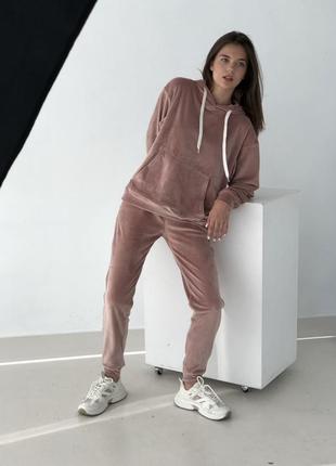 Спортивні костюми велюр штани кофта жіночі
