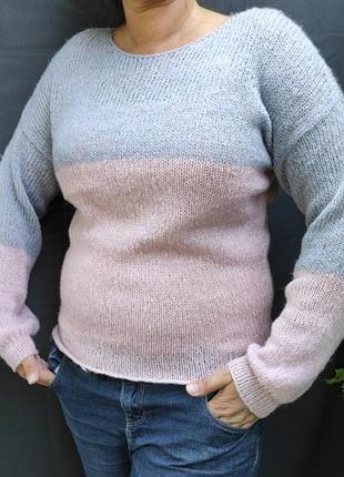 Свитер из мохера