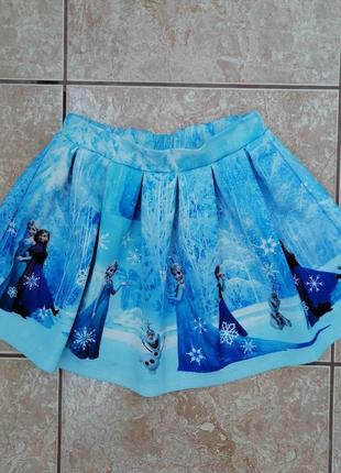 Стильная красивая юбка модная юбочка frozen