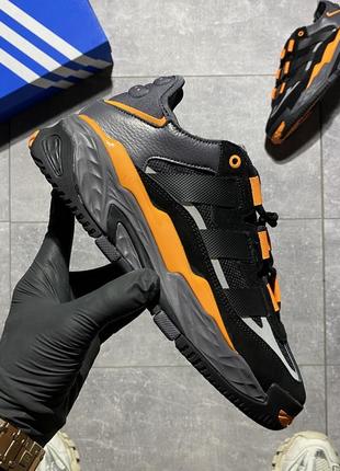 Кросівки adidas niteball gray orange