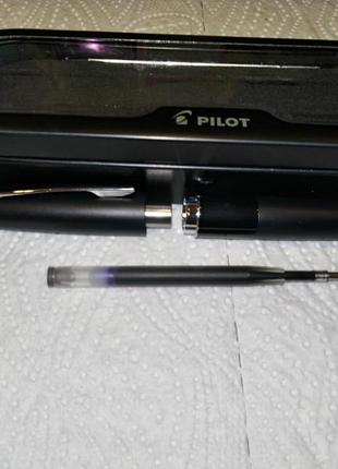 Pilot metropolitan collection ball point pen black barrel шариковая ручка япония3 фото
