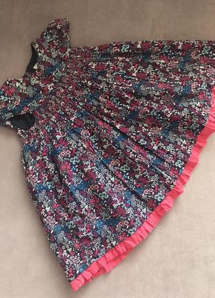 Сукня в квітковий принт marks&spenser, 12-18 місяців