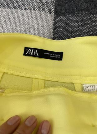 Желтые шорты zara2 фото