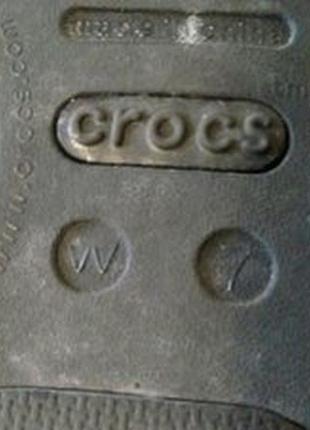 Crocs 7w шлепки босоножки2 фото