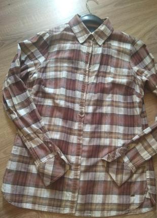 Стильна сорочка в клітинку фірмова tommy hilfiger