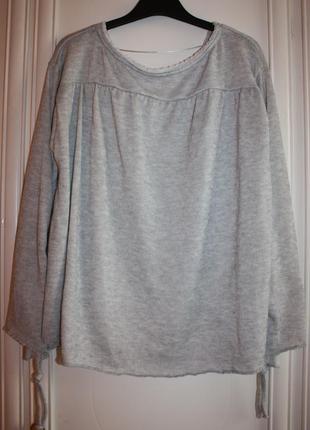 Кофта сіра широка2 фото