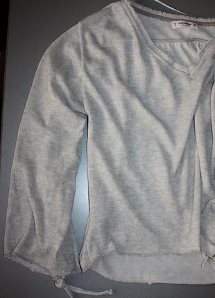 Кофта сіра широка3 фото