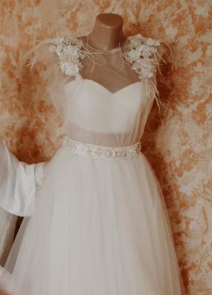 Весільна сукня бохо (2в1) 3