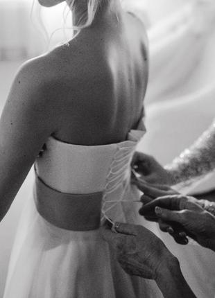 Свадебное платье бохо (2в1) 4