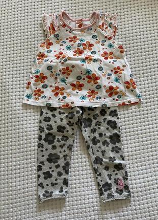 Костюм на девочку (monnalisa+chicco), 24м