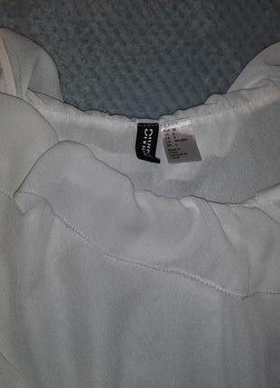 Блуза h&m с открытыми плечами3 фото