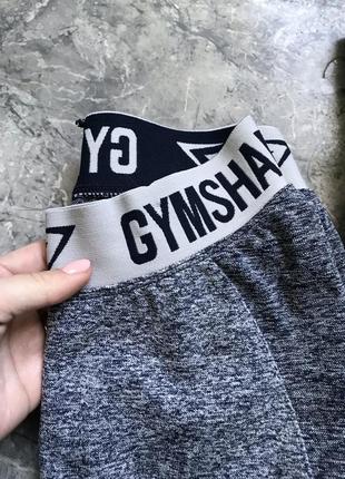 Спортивные лосины gymshark flex blue marl6 фото