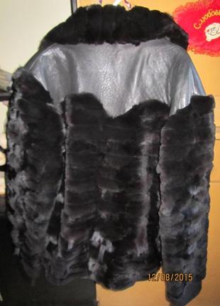 Куртка мех - норка , меховая куртка4 фото