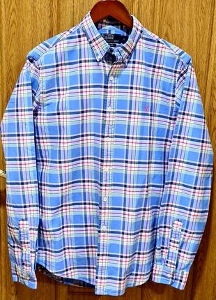 Фирменная брендовая оригинальная мужская рубашка  ralph lauren