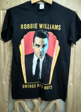 Футболка robbie williams "swings both ways" 2014