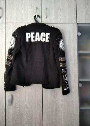 Пиджак черный новый с биркой nice istanbul fashion addict3 фото