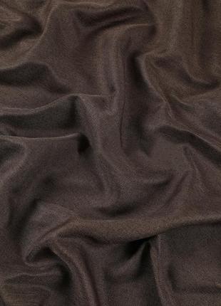 Портьерная ткань для штор блэкаут-лён венге цвета3 фото