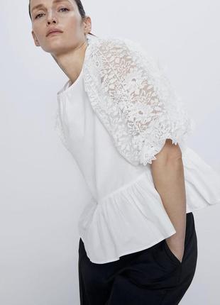 Zara блуза 🤍8 фото