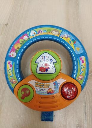 Развивающий руль vtech. яркий, музыкальный,1 фото