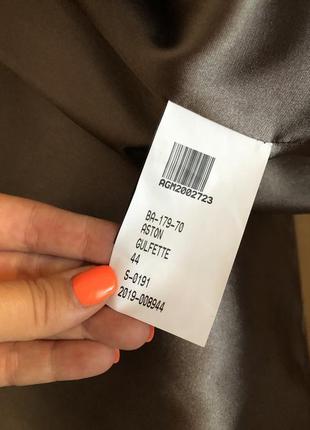 Куртка шкіряна oversize коричнева 9