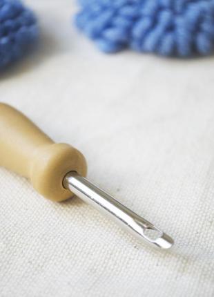 Голка для килимової вишивки lavor punch needle 5.5 мм / килимова голка2 фото