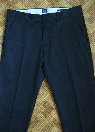 Школьные брюки штаны подростковые gap straight fit ☕ размер 31w/30l - 46рр2 фото