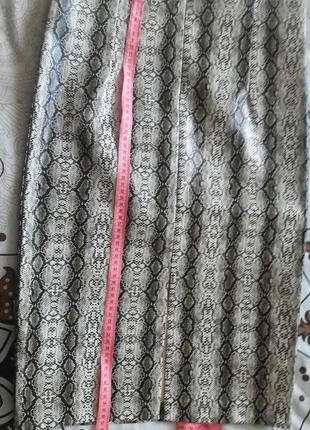 Шикарна юбка-карандаш, питон, розмер l8 фото