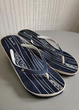 В'єтнамки танкетка смугасті морський стиль